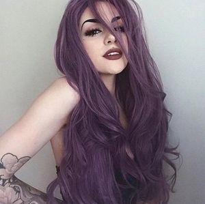 Purple Lace Front Wig